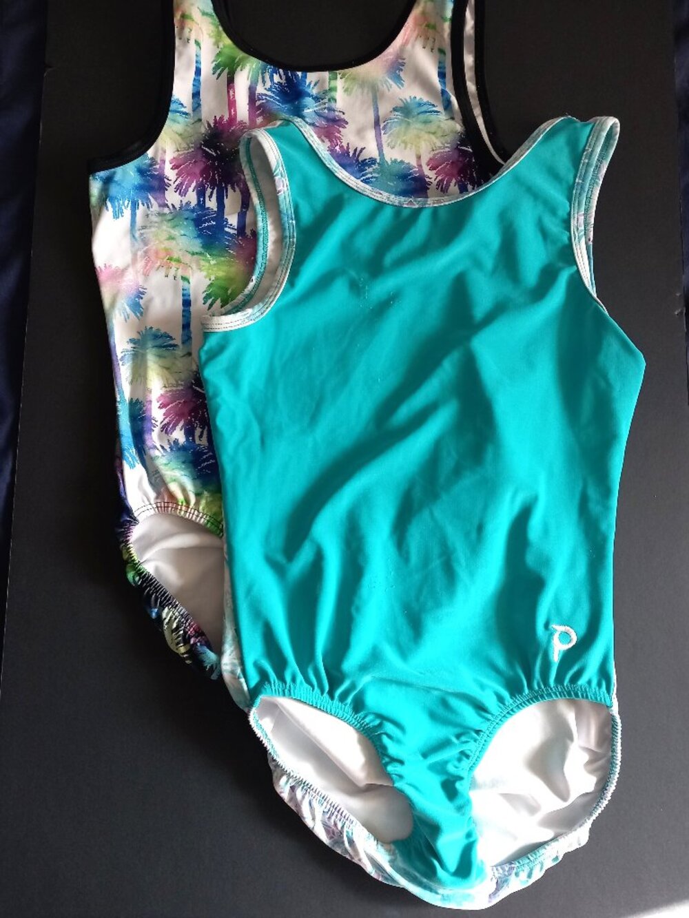 2 Plum Leotards - Adult Medium